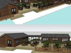 農家樂建筑草圖大師su模型設計圖下載 圖片12.33mb 其他模型庫 其他模型