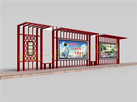 青島公共自行車(chē)棚制作廠家時(shí)達(dá)廣告制品廠